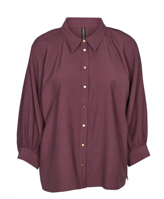 Prepair Antonia Blouse Bordeaux