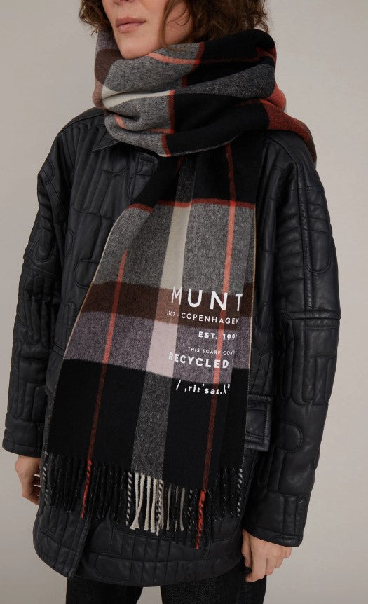 Munthe Aluna tørklæde orange