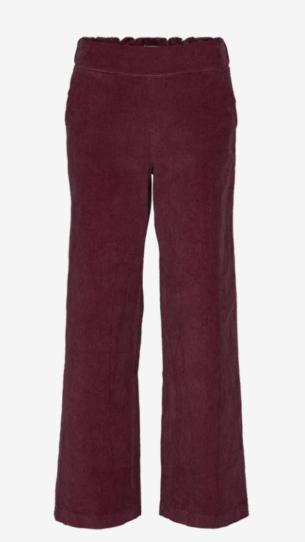 Amaze Copenhagen fløjls buks bordeaux