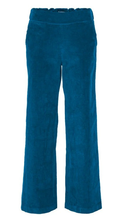 Amaze Copenhagen fløjls buks petroleumsblå