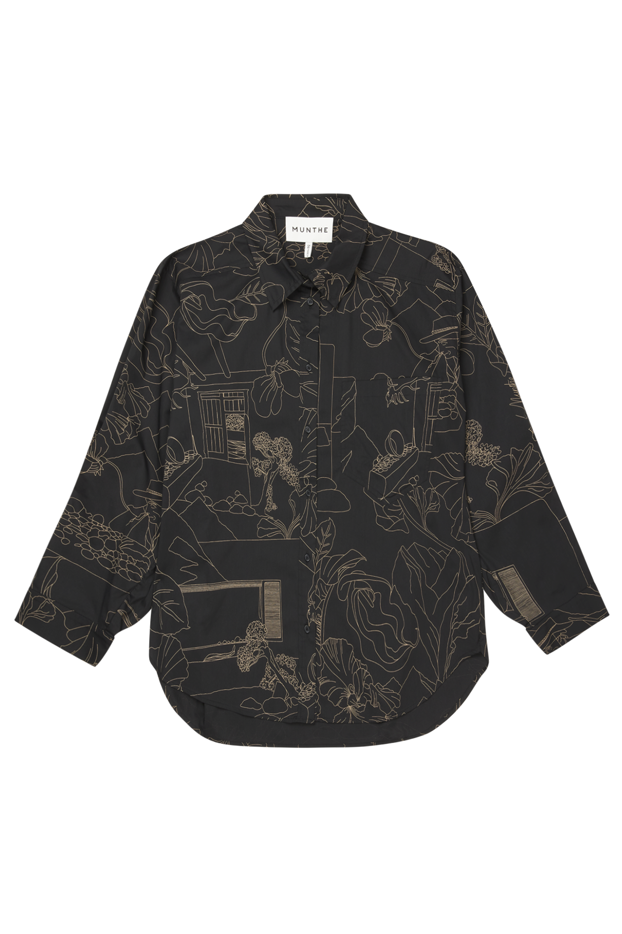 Munthe Earl Top Black