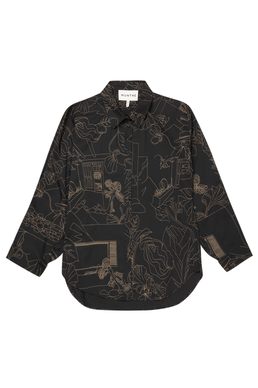 Munthe Earl Top Black