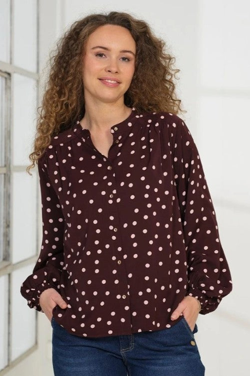 Prepair Estelle bluse bordeaux