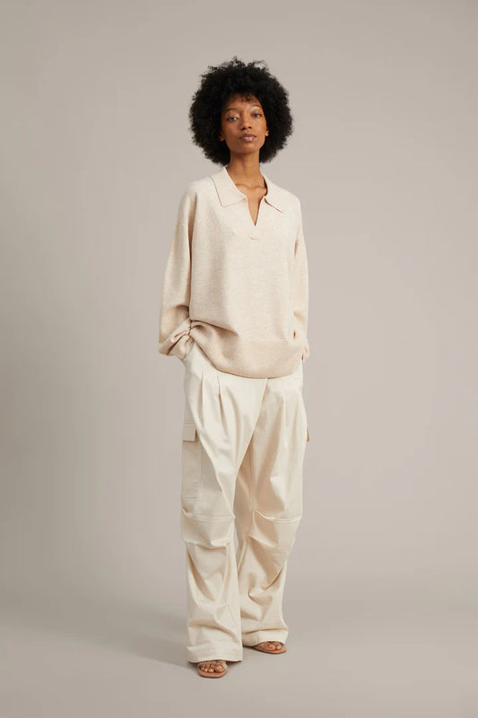 Munthe Gevon Knit Ivory