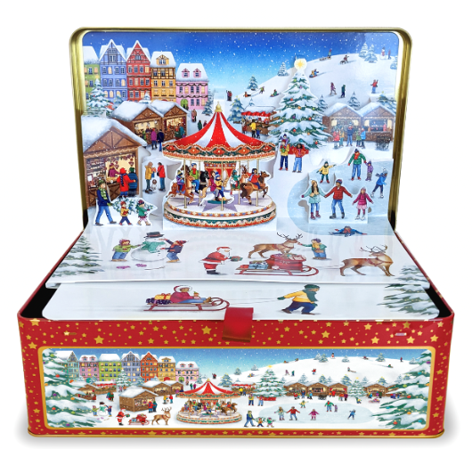 Jule kagedåse julemarked stor