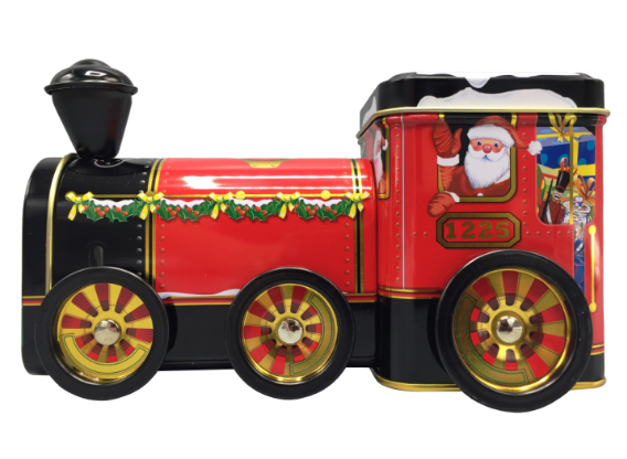 Jule kagedåse julemandens tog