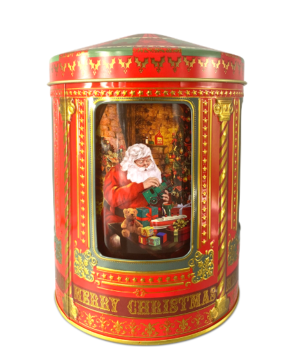 Julemandens spilledåse til kager