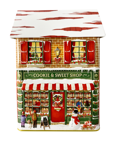 Juledåse kage og slikbutik