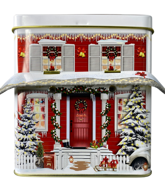 Jule kagedåse julehus