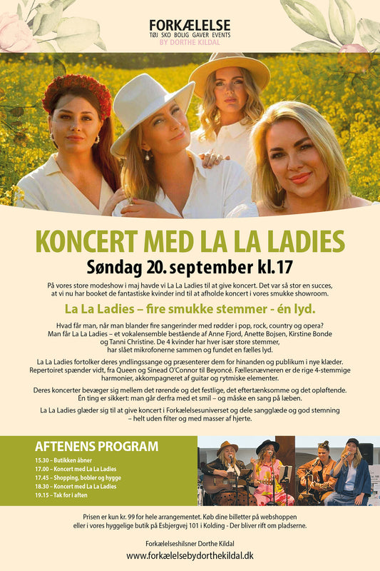 KONCERT MED LA LA LADIES