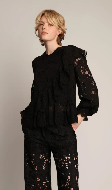 Munthe Lilith Top Black