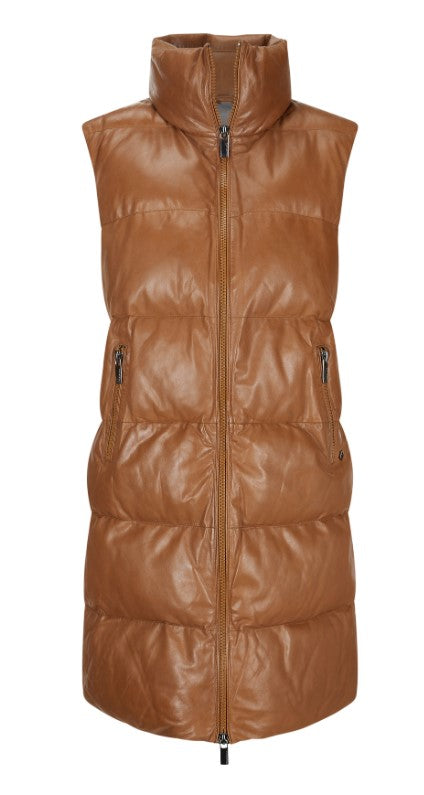 Milestone Vest Cognac MSAbiona