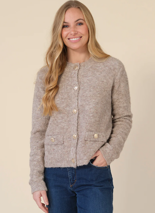 Prepair Jessica Knit cardigan sand 2465