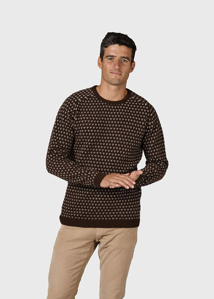 Klitmøller Collective Sweater, Hugo earth/cream