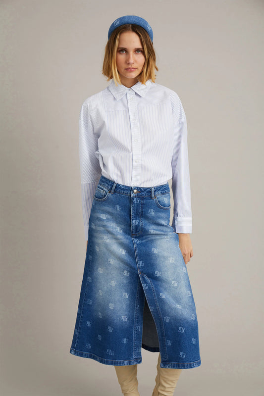 Munthe Alorena Top Blue