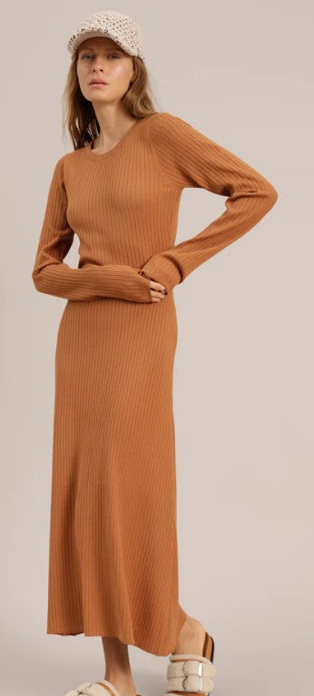Munthe Josceline dress caramel