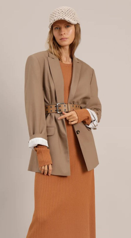 Munthe Josceline dress caramel