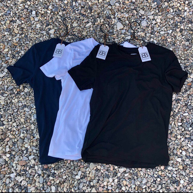 By Bjorkstrand Bambus t-shirt hvid