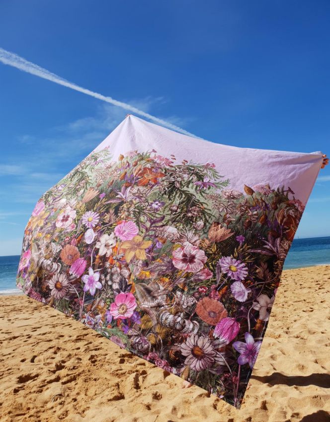 Essenza Annelinde beach towel lilac