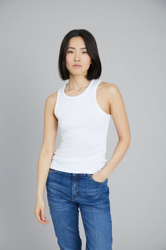 Munthe Peach T-Shirt White