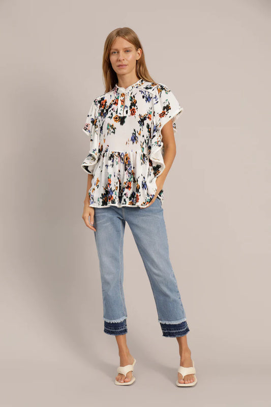 Munthe Jackpota Top Ivory