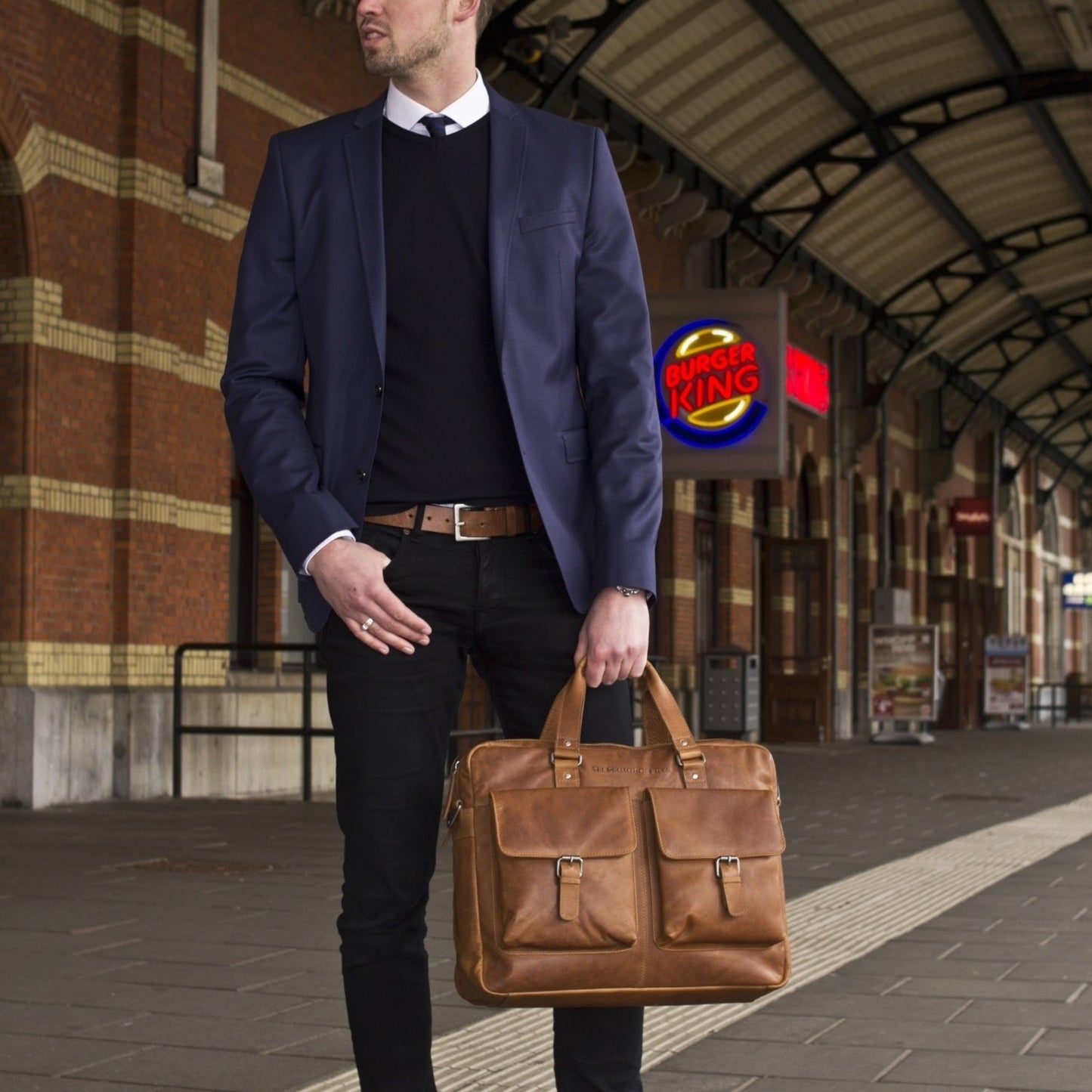 The Chesterfield Brand Dylan taske læder