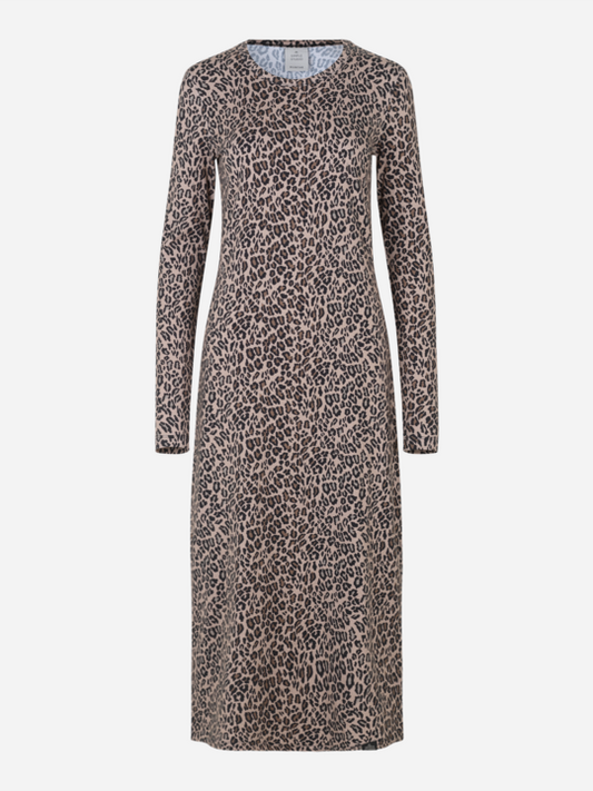 Munthe Lover Dress Camel Leopard