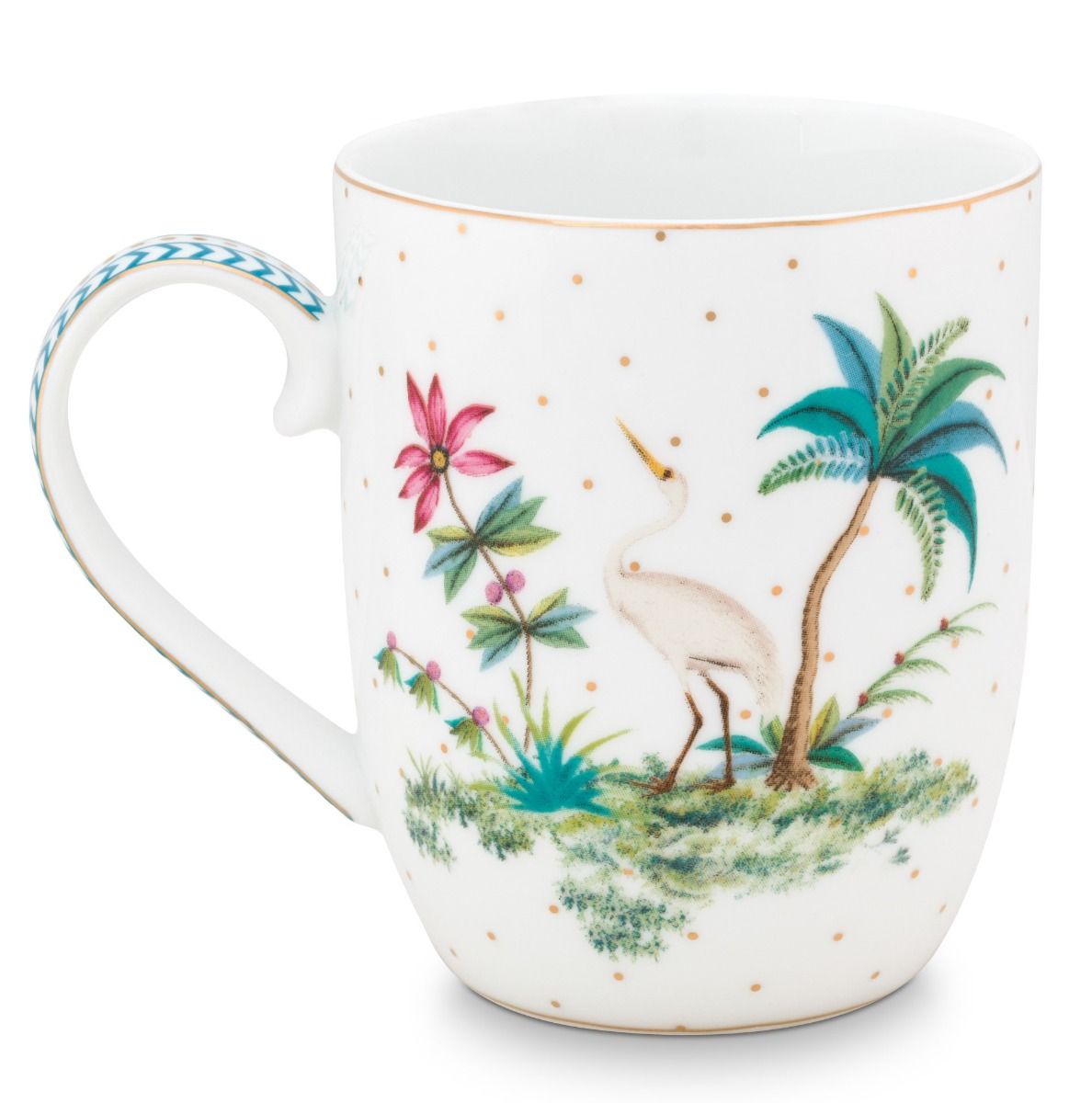 Pip Studio krus XL Jolie Heron