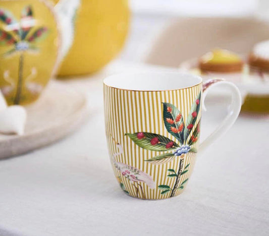 Pip Studio La Majorelle yellow mug 450 ml.