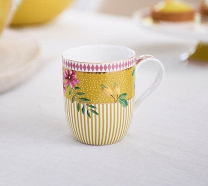 Pip Studio La Majorelle large yellow 350 ml.