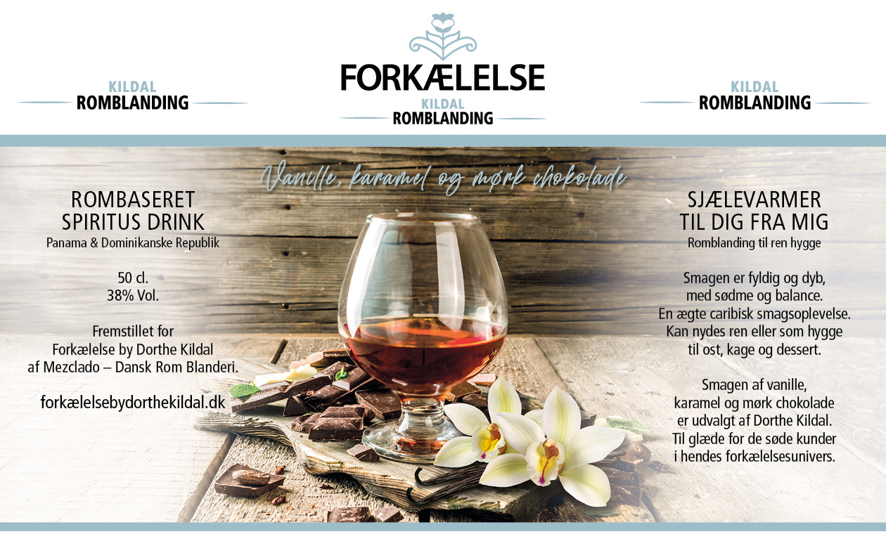 Kildal romblanding med vanille, karamel og chokolade