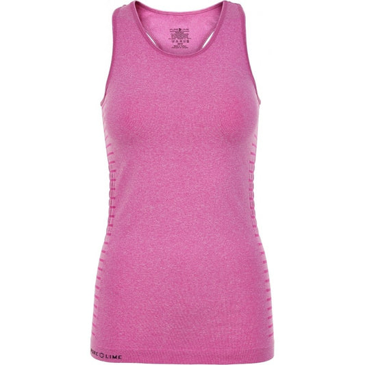 Pure lime seamless top pink