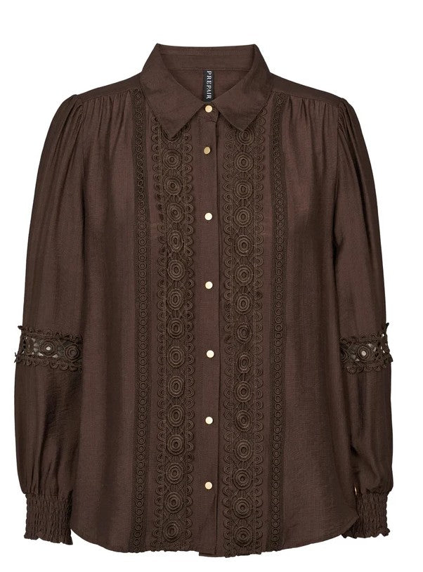 Prepair Lila Blouse brown 2865