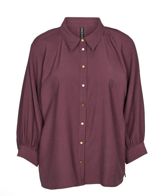 Prepair Antonia Blouse Bordeaux