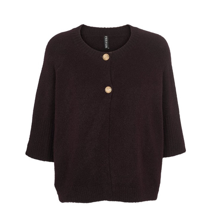 Prepair Naomi Knit Cardigan Bordeaux