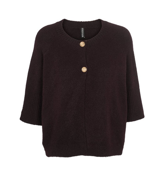 Prepair Naomi Knit Cardigan Bordeaux