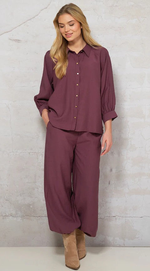 Prepair Antonia Blouse Bordeaux