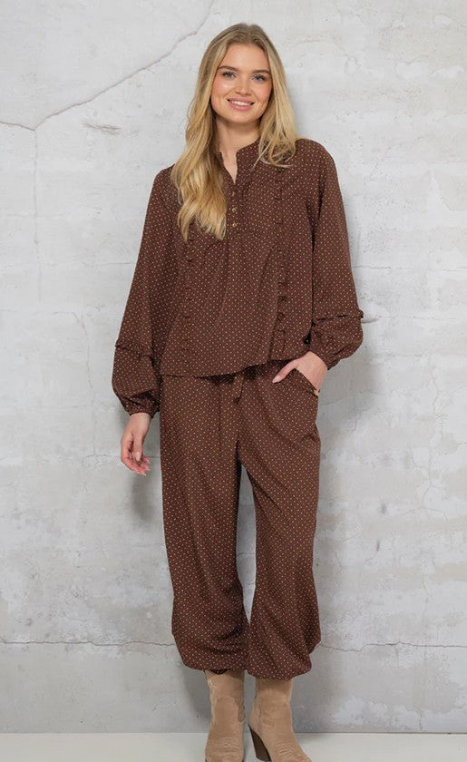 Prepair Camilla Blouse Brown