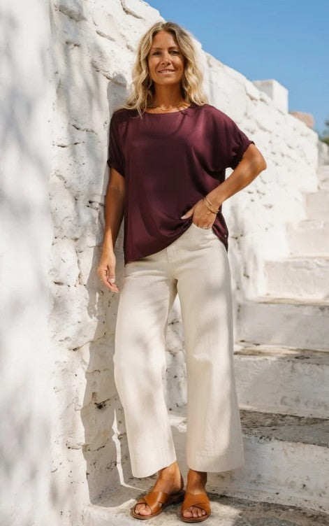 Prepair Emily Blouse Bordeaux