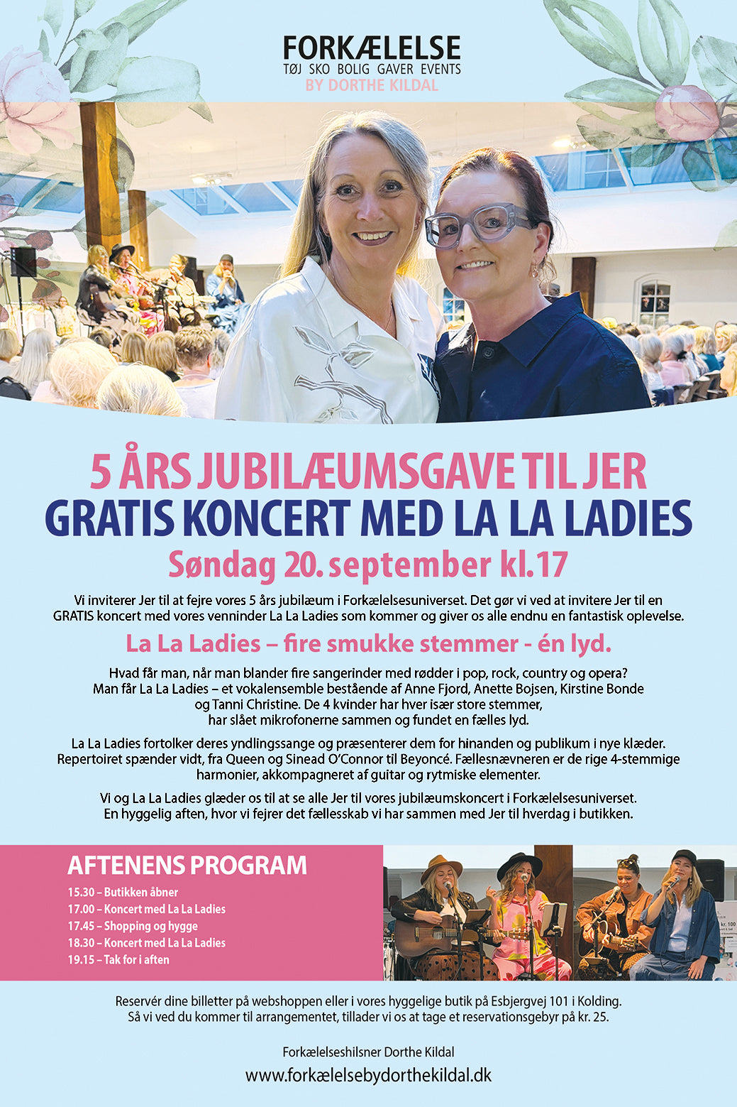 GRATIS KONCERT MED LA LA LADIES