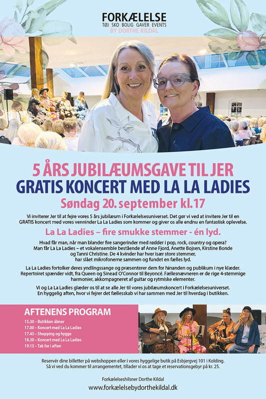GRATIS KONCERT MED LA LA LADIES