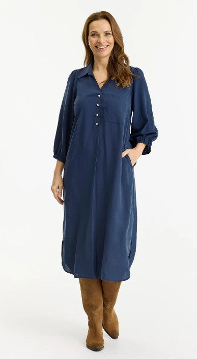 IN Front Women Karla Dress navy