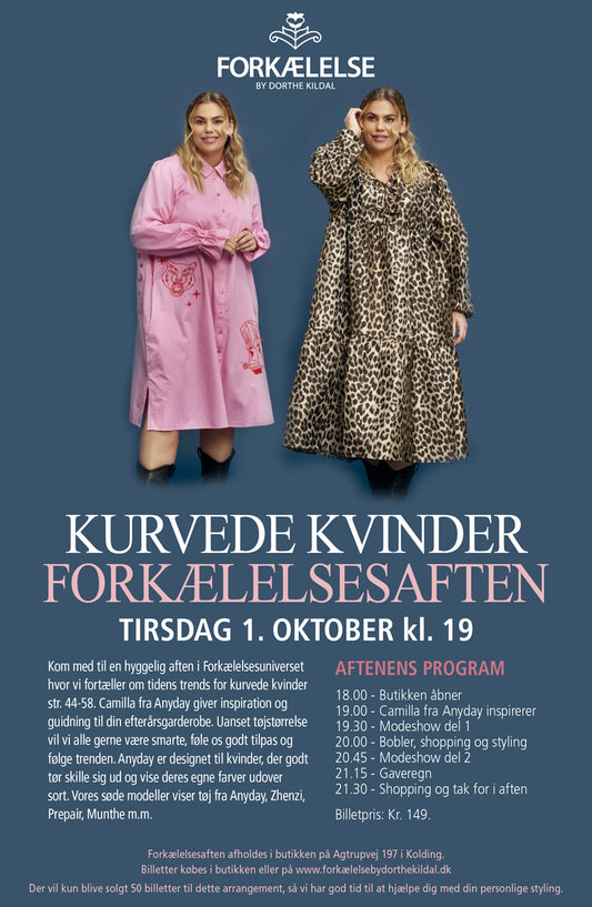 Kurvede Kvinder Modeshow