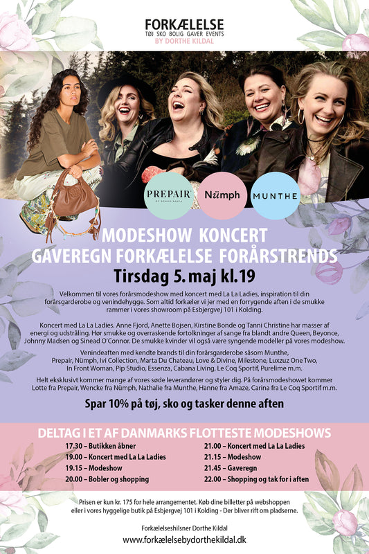 MODESHOW KONCERT GAVEREGN tirsdag 5. maj