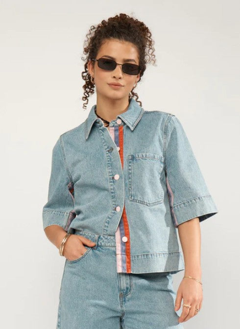 Nümph Numalaga Shirt Light Blue Denim
