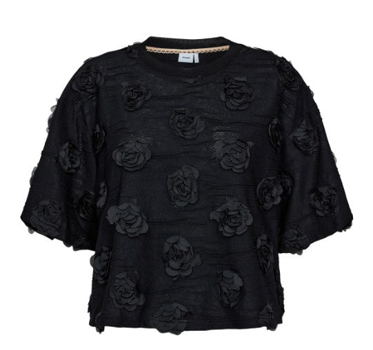 Nümph Nurosie T-shirt Caviar