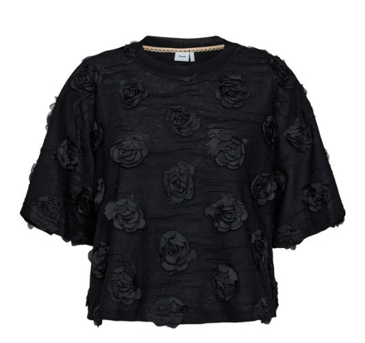 Nümph Nurosie T-shirt Caviar