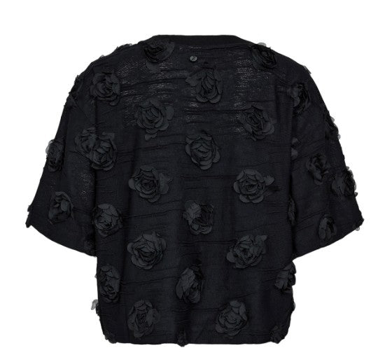 Nümph Nurosie T-shirt Caviar