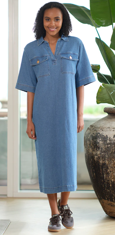 Prepair Vivian Dress denim blue 2752
