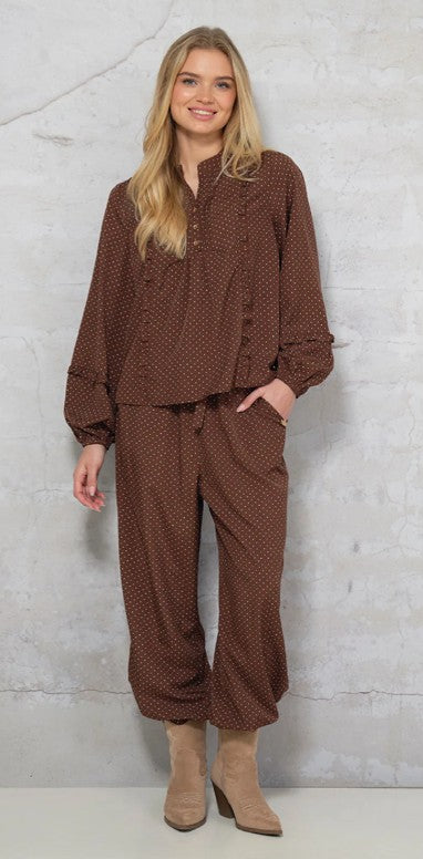 Prepair Camlla blouse brown 2906